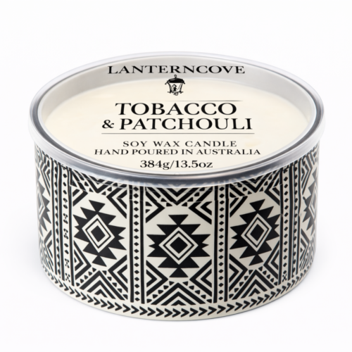 Lantern Cove Home Fragrances | Scented Soy Candles & Diffusers Australia Lantern Cove Home Fragrances | Scented Soy Candles & Diffusers Australia Lanterncove Tobacco & Patchouli Candle
