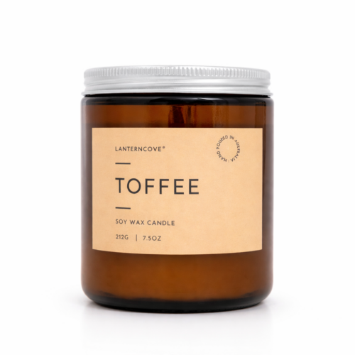 Lantern Cove Home Fragrances | Scented Soy Candles & Diffusers Australia Lantern Cove Home Fragrances | Scented Soy Candles & Diffusers Australia Toffee Scented Soy Wax Candle