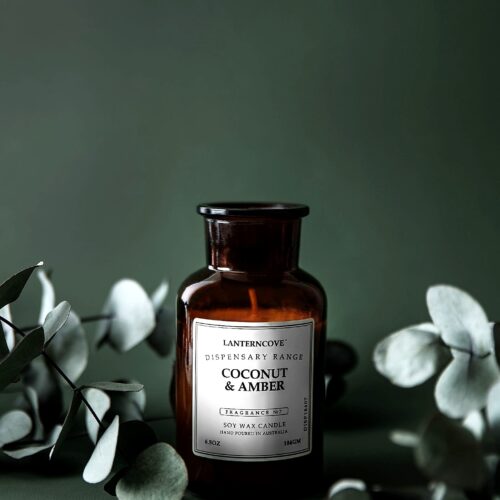 Lantern Cove Home Fragrances | Scented Soy Candles & Diffusers Australia Lantern Cove Home Fragrances | Scented Soy Candles & Diffusers Australia Coconut Amber Lifestyle Web